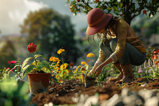 Gardener Rita Devi